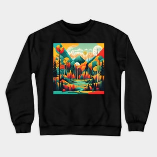 Forest art (3) Crewneck Sweatshirt